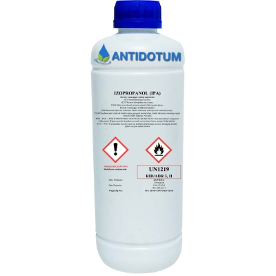 Ipa Izopropanol 1litr (UN1219, 3, II)