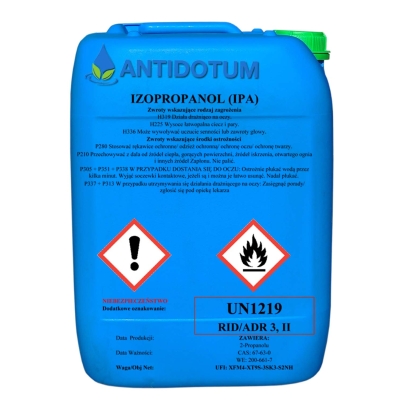Izopropanol 25 kg  (UN1219, 3, II)